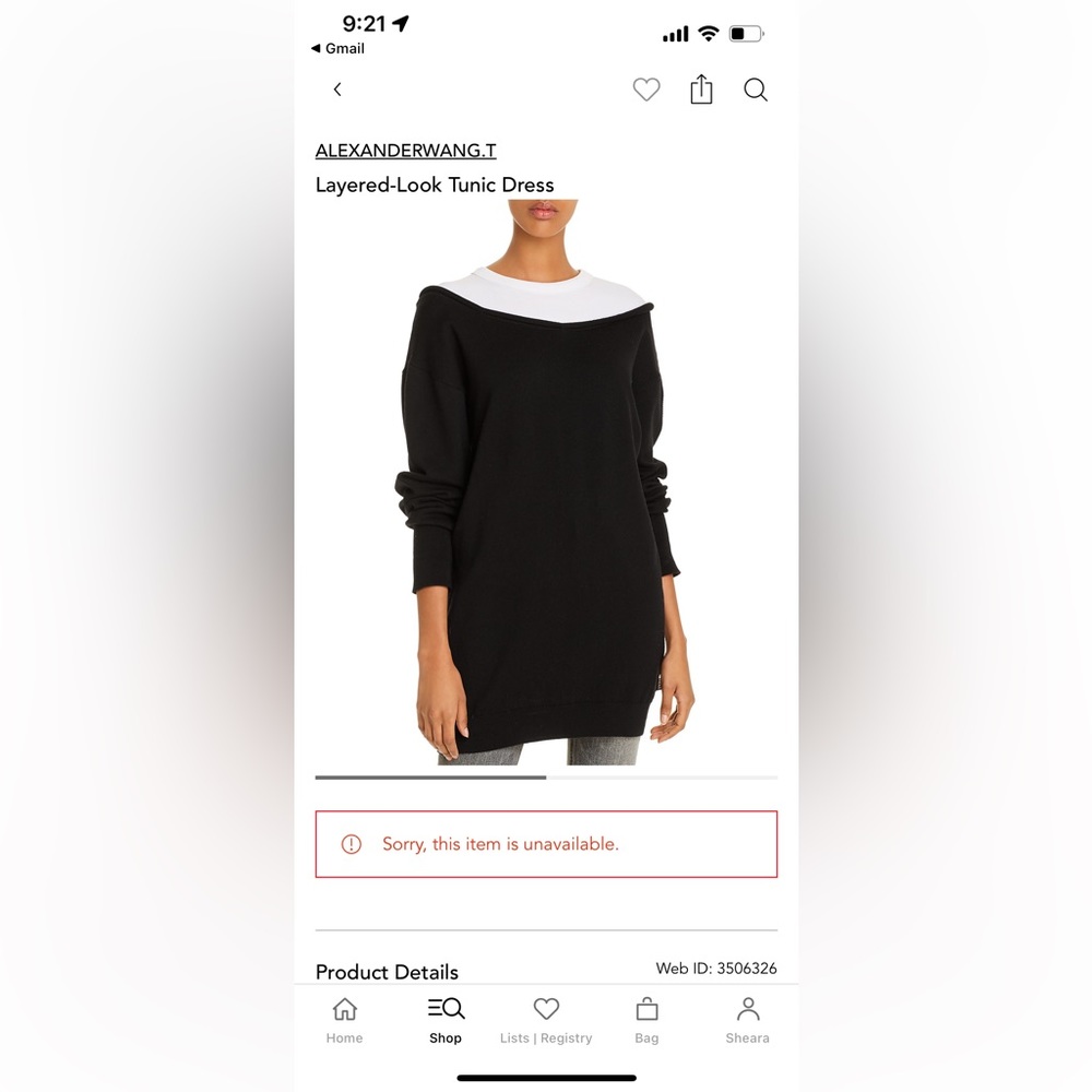 Alexander Wang Tunic